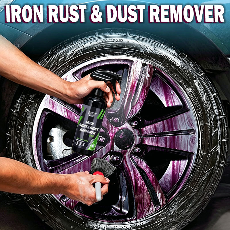 Wheel Cleaner Alloy - 車の塗装用鉄粉除去剤、ホイールリムクリーナー、ホイールとブレーキの鉄粉、リムの錆を防ぐ自動車ディテーリング用化学薬品カーケア