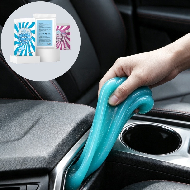 マジックカークリーニングジェル 車内ダストクリーナー スライ - Seat Cleaner Fabric のレビューと価格