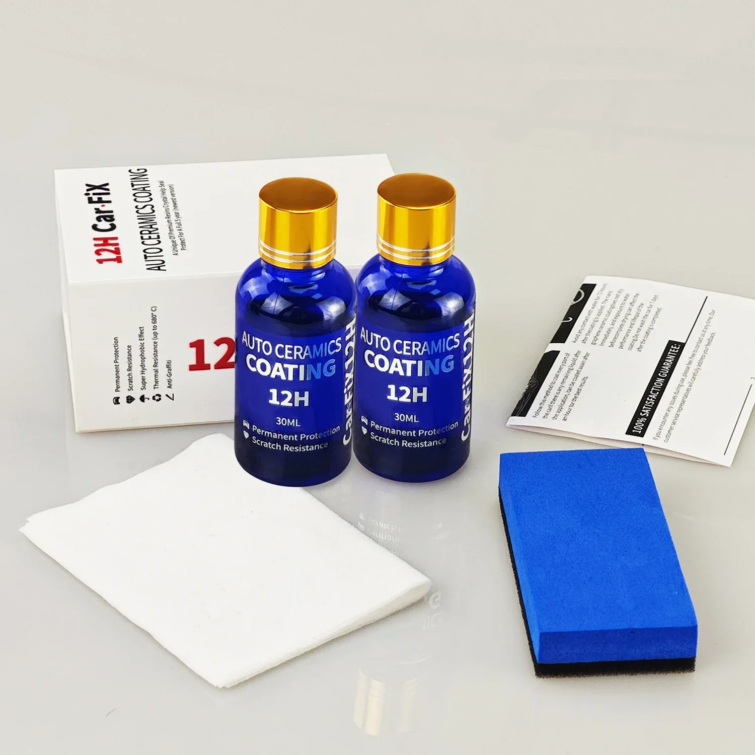 2個入り 12H 車用コーティング研磨ワックス 傷防止塗料保 - Car Wax Ceramic Coating のレビューと価格