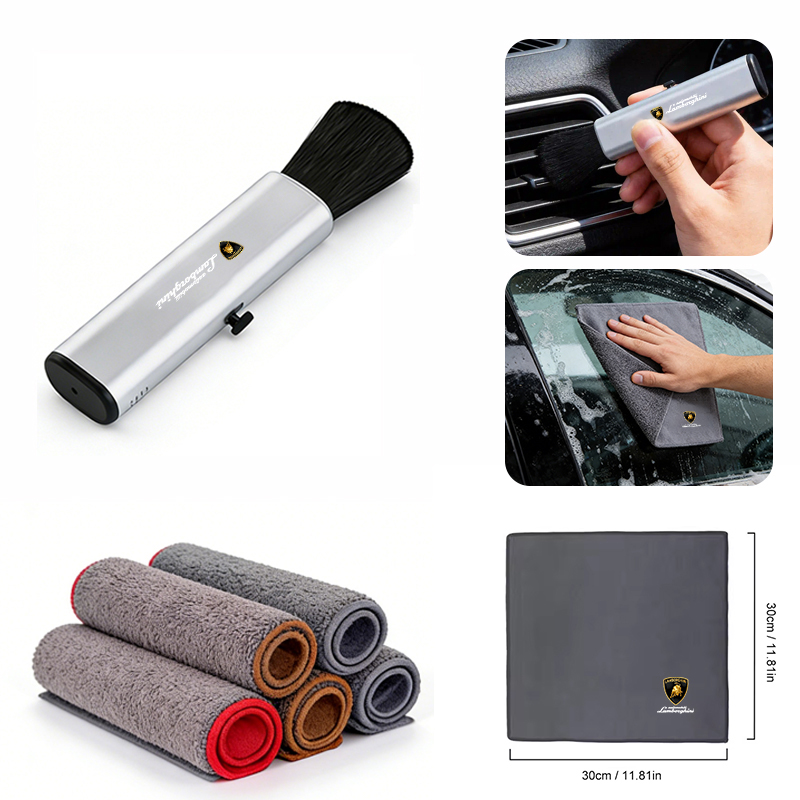 ステッカーカーディテイリングツールスエードマイクロファイバー - Detailing Brush Set のレビューと価格