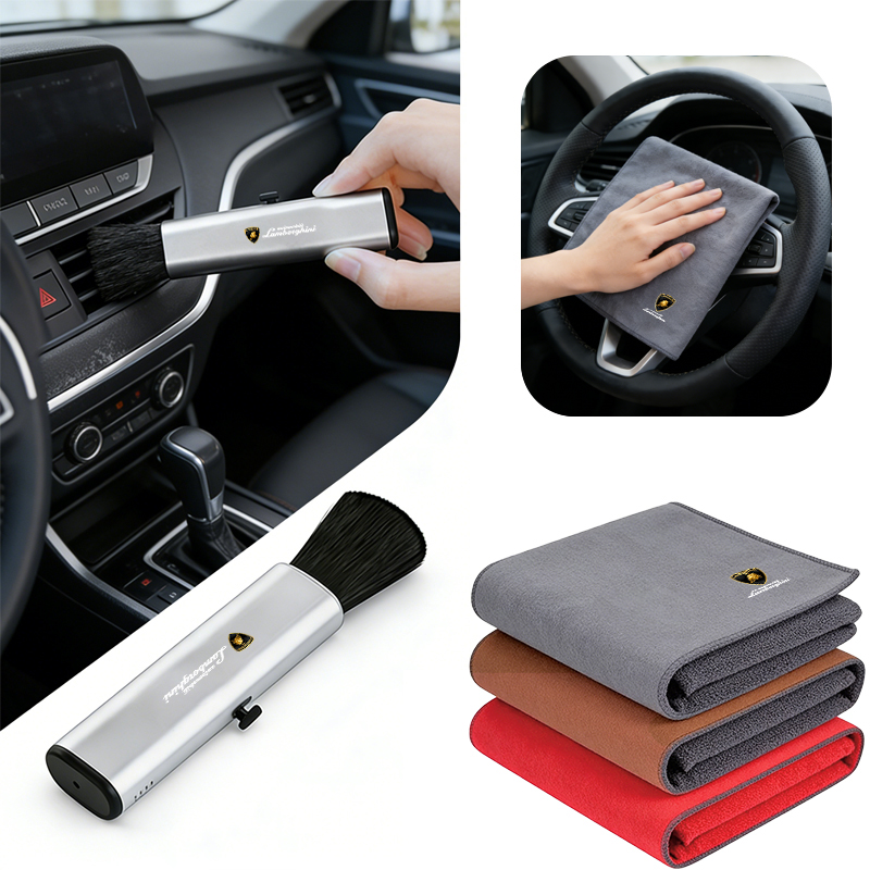 ステッカーカーディテイリングツールスエードマイクロファイバー - Detailing Brush Set のレビューと価格